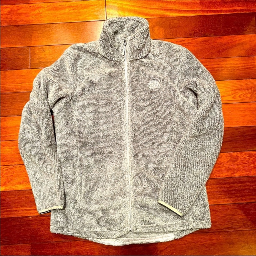 North Face women's like new faux fur jacket size XL